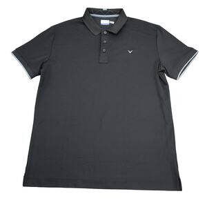 Callaway X Shirt Mens XL Black Polo Golf Short sleeve Casual